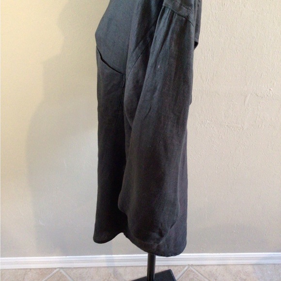 Vintage Babe Didrikson linen blouse size medium - Picture 3 of 4